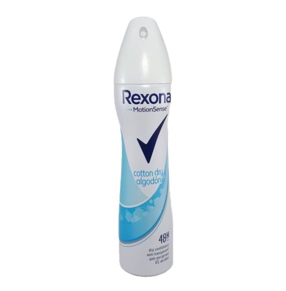 - اسپری ضد تعریق رکسونا کتان درای Rexona Cotton Dry حجم 200 میلی لیتر