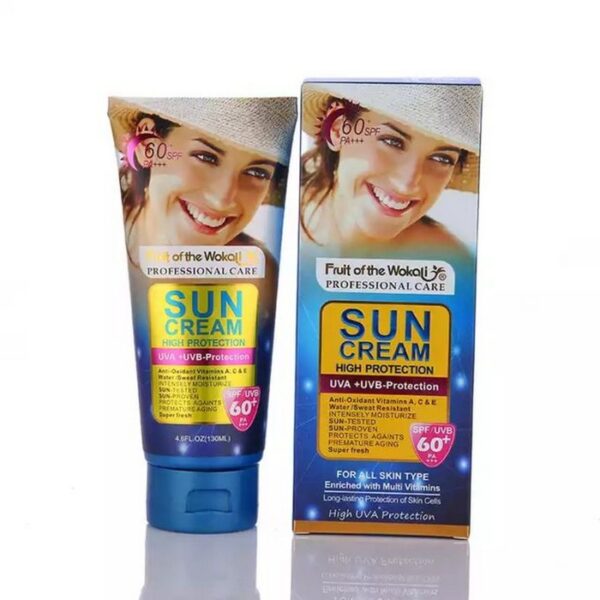 Sun cream UVAUVB Protection Fruit Of Wokali